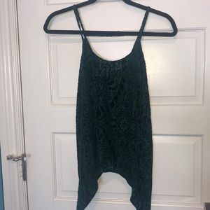 Sun & Shadow Green Tank Top NEVER WORN